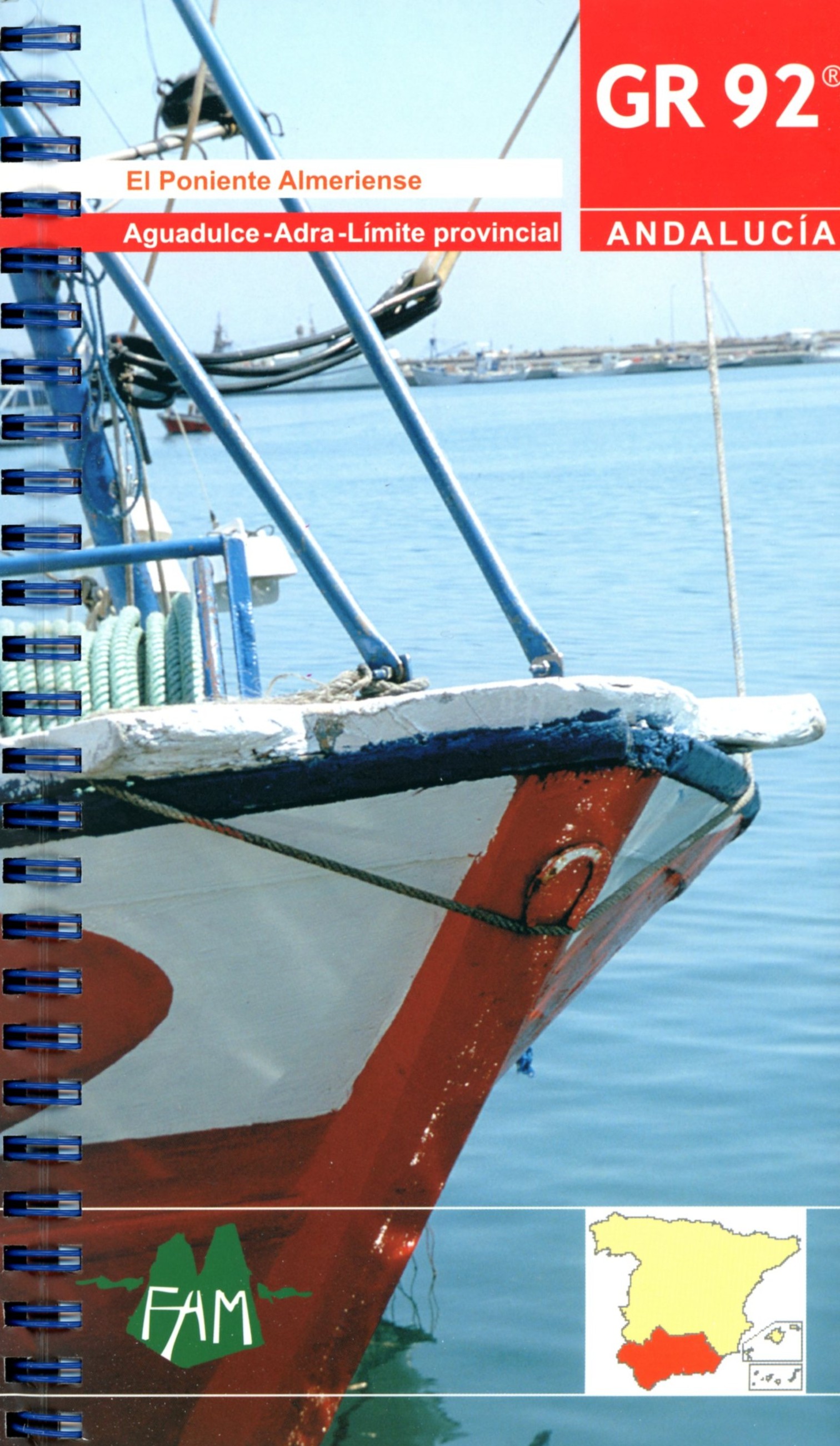 Sendero GR 92  E 10 : Ruta por el Poniente Almeriense - Portada